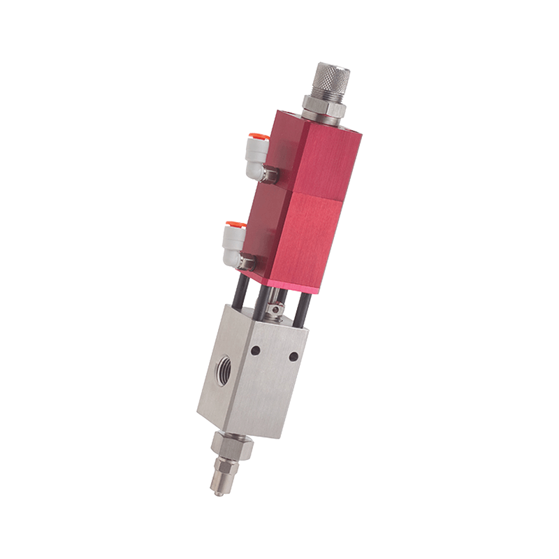 FC300 High Flow Stainless Steel Needle Valve product shot on white background