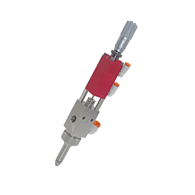 FCS300-ES Stainless Steel Extended Spray Valve product shot on white background